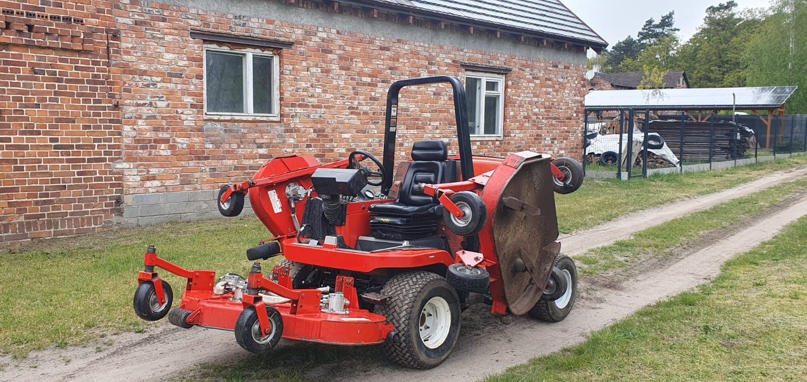 Traktorek kosiarka 3.6m Jacobsen 4x4 2.2kubota 50km 850mth