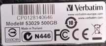 Twardy dysk 500gb usb3.0 Verbatim wysyłka GRATIS