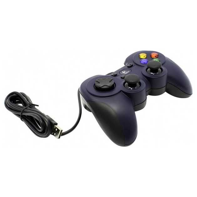 Дротовий гeймпaд Logitech F310 PC Black/Blue