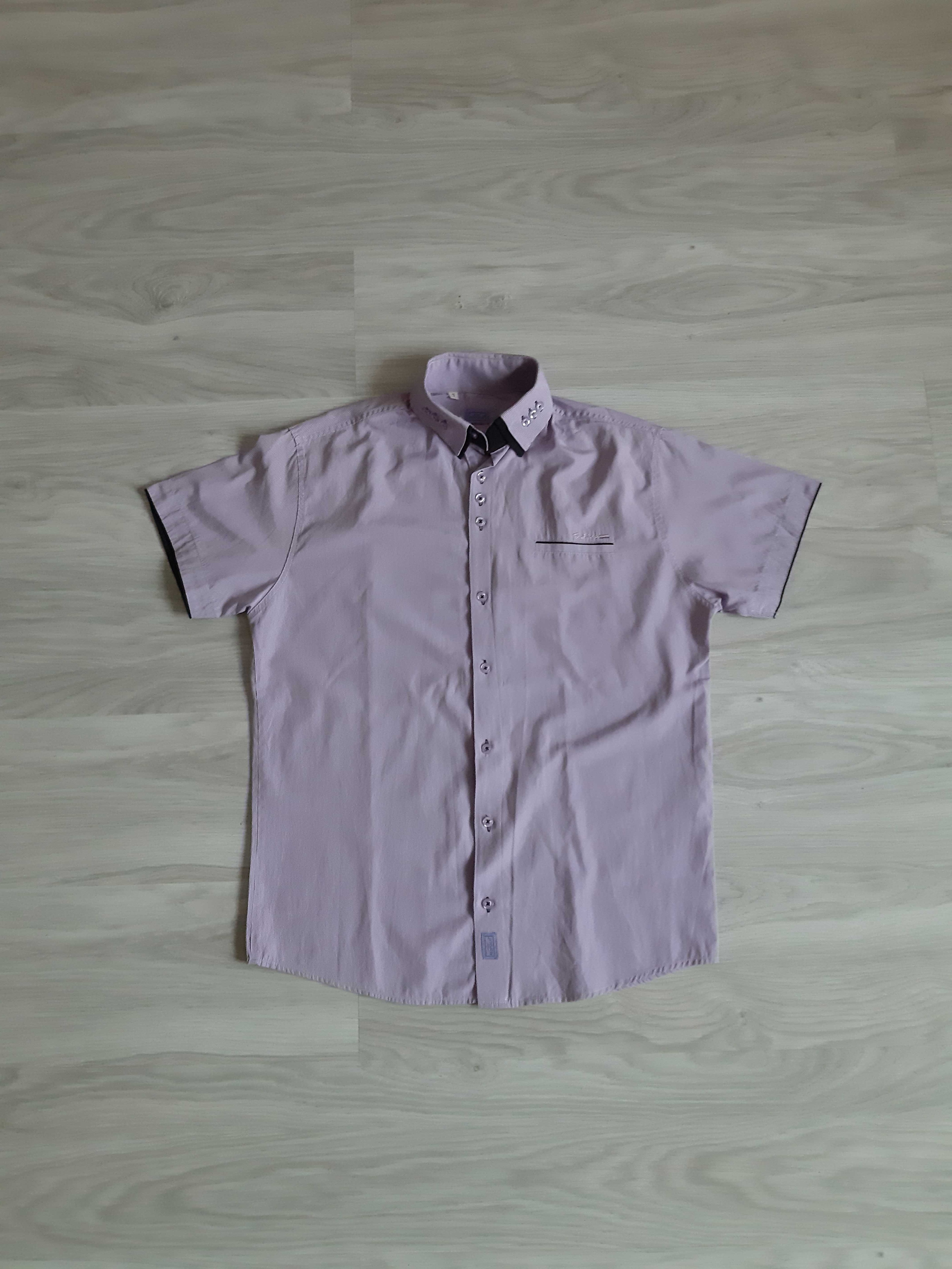 Fioletowa koszula Hitowy modny kolor liliowy