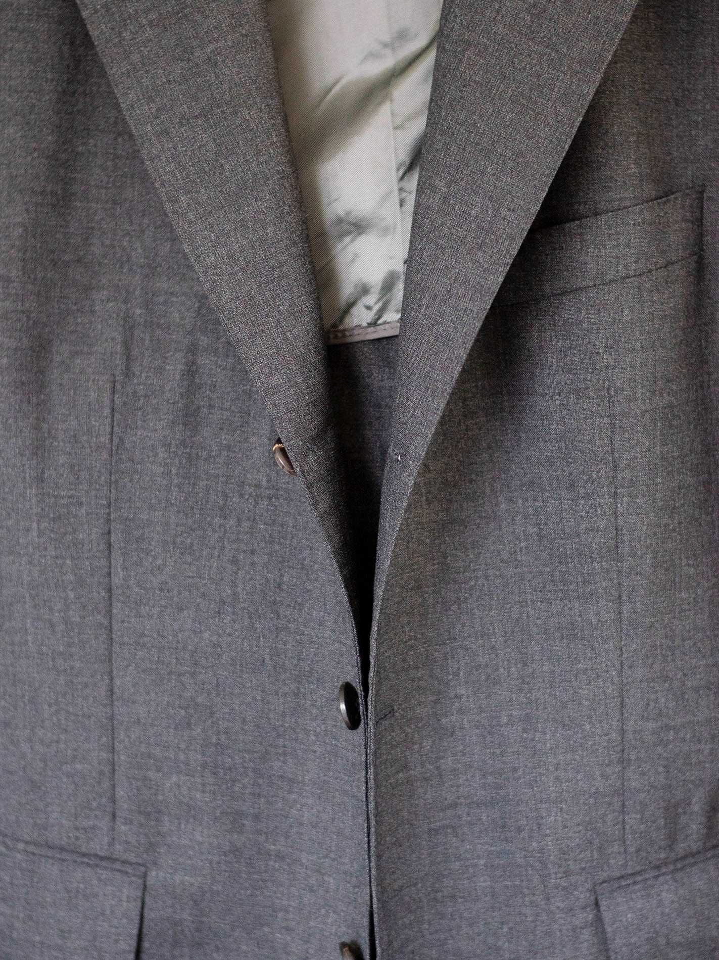 Marynarka Bespoke, MTM r54, half canvas, Manufactum, 100% wełna 4ply