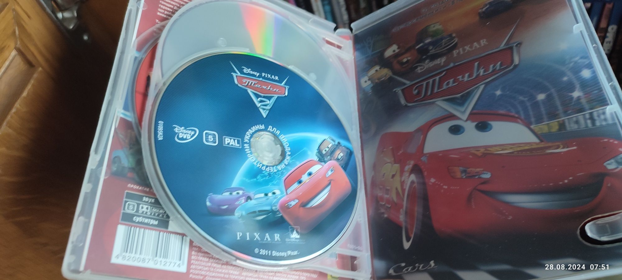 Уникальная DVD коллекция мультфильмов фильмов Disney Pixar DreamWorks