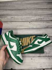 Кроссовки кеды Nike Dunk Green White