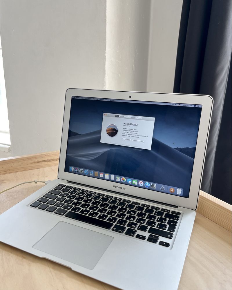 Apple MacBook Air 13” 2017 Silver | 128 GB | Ідеальний стан
