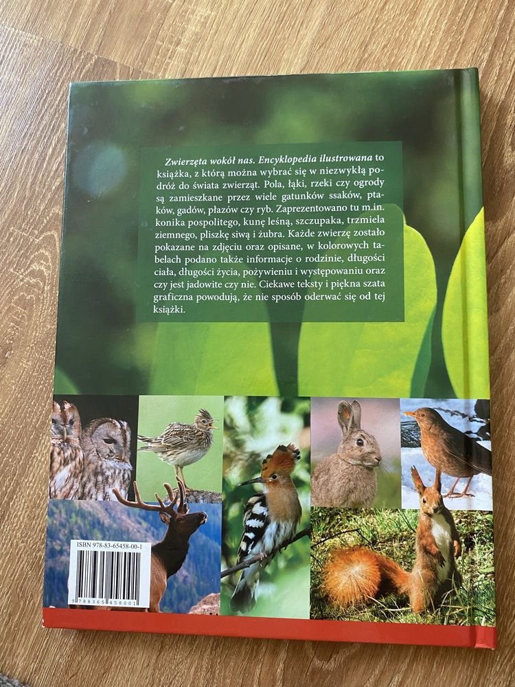 książka zwierzęta wokół nas encyklopedia