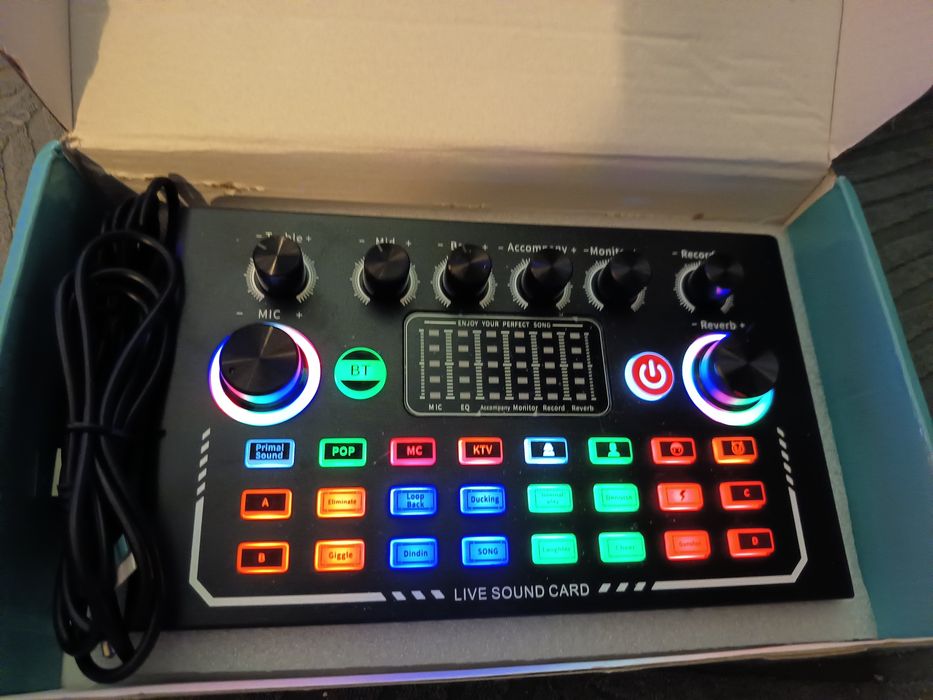 Professional Audio interface mixer F009 Novo!