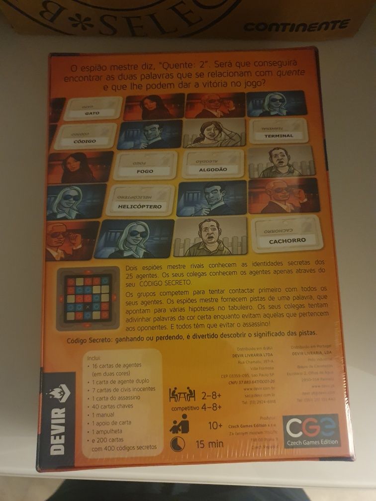 Código Secreto – Versão Portuguesa