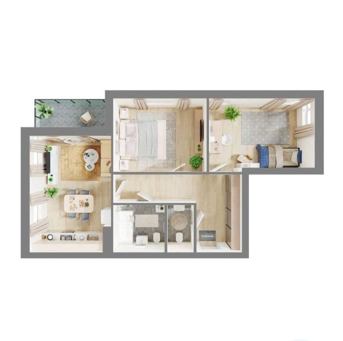 Квартира з ідеальним плануванням