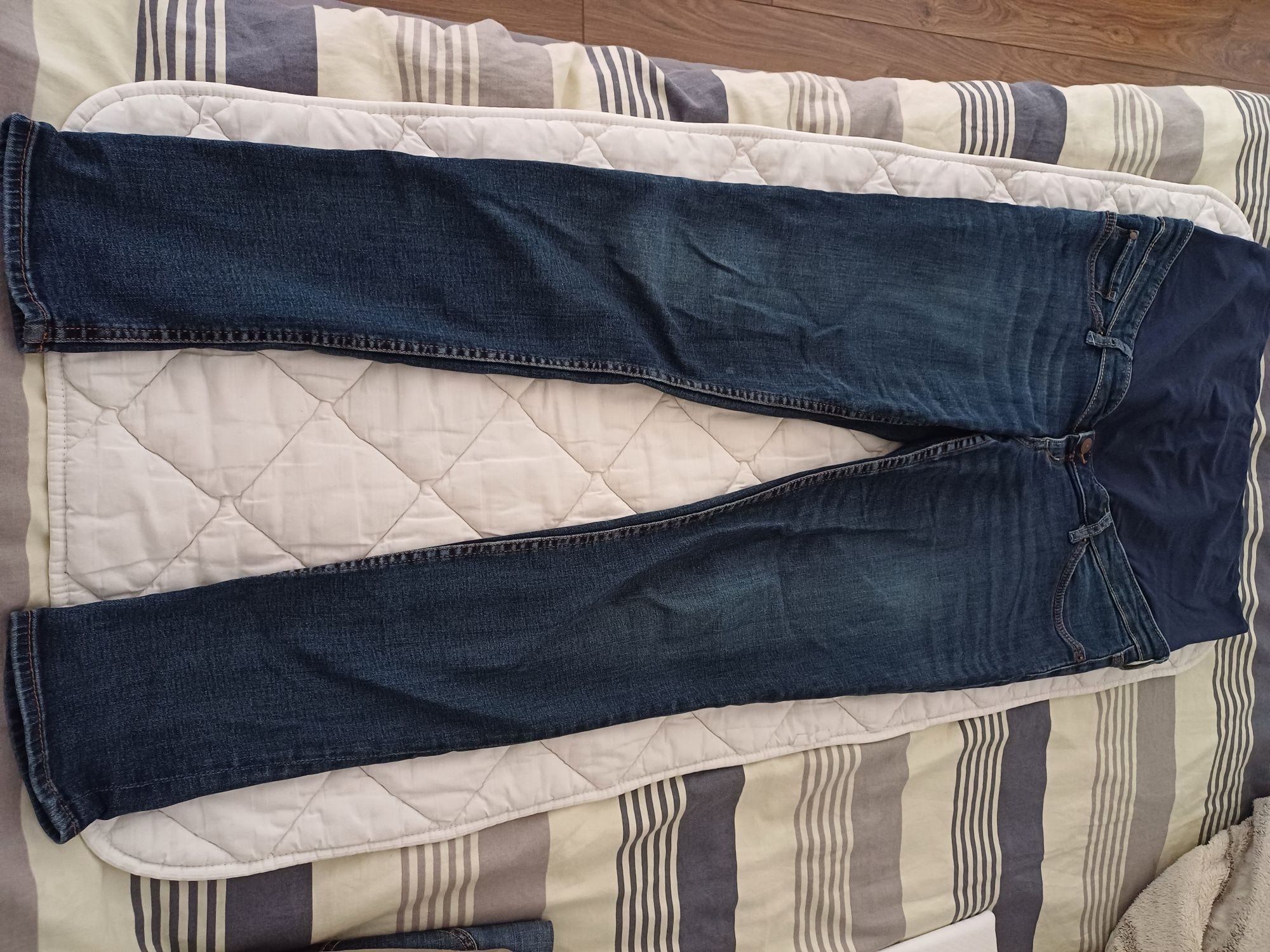 Spodnie jeansowe ciążowe H&M Mama rozm 44