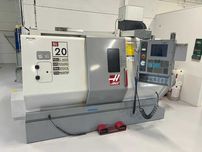Tokarka CNC HAAS model SL20,  napędzane narzędzia, oś C