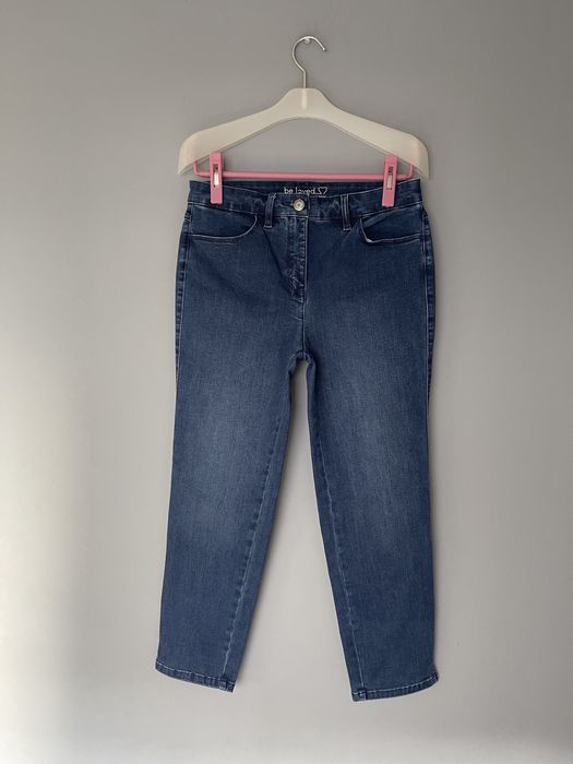 Elastyczne jeansy do kostek jak cygaretki Toni Fashion r.40