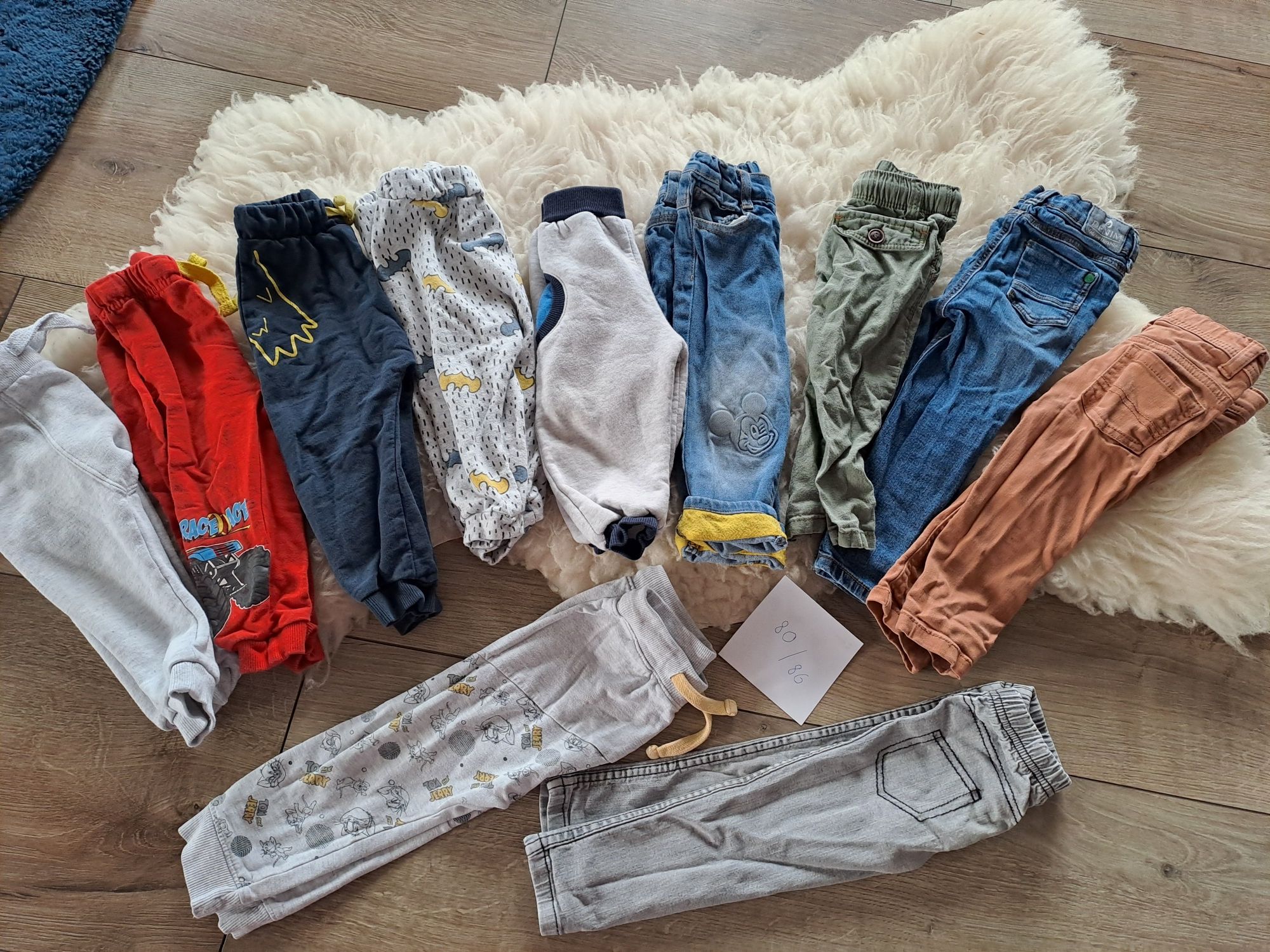 Paka ubranek 80-86-92