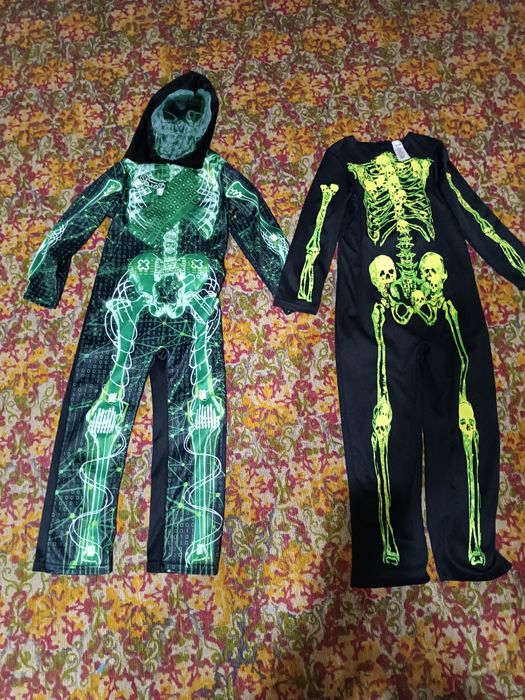 Карнавальний костюм скелет 6-7 років 120 см