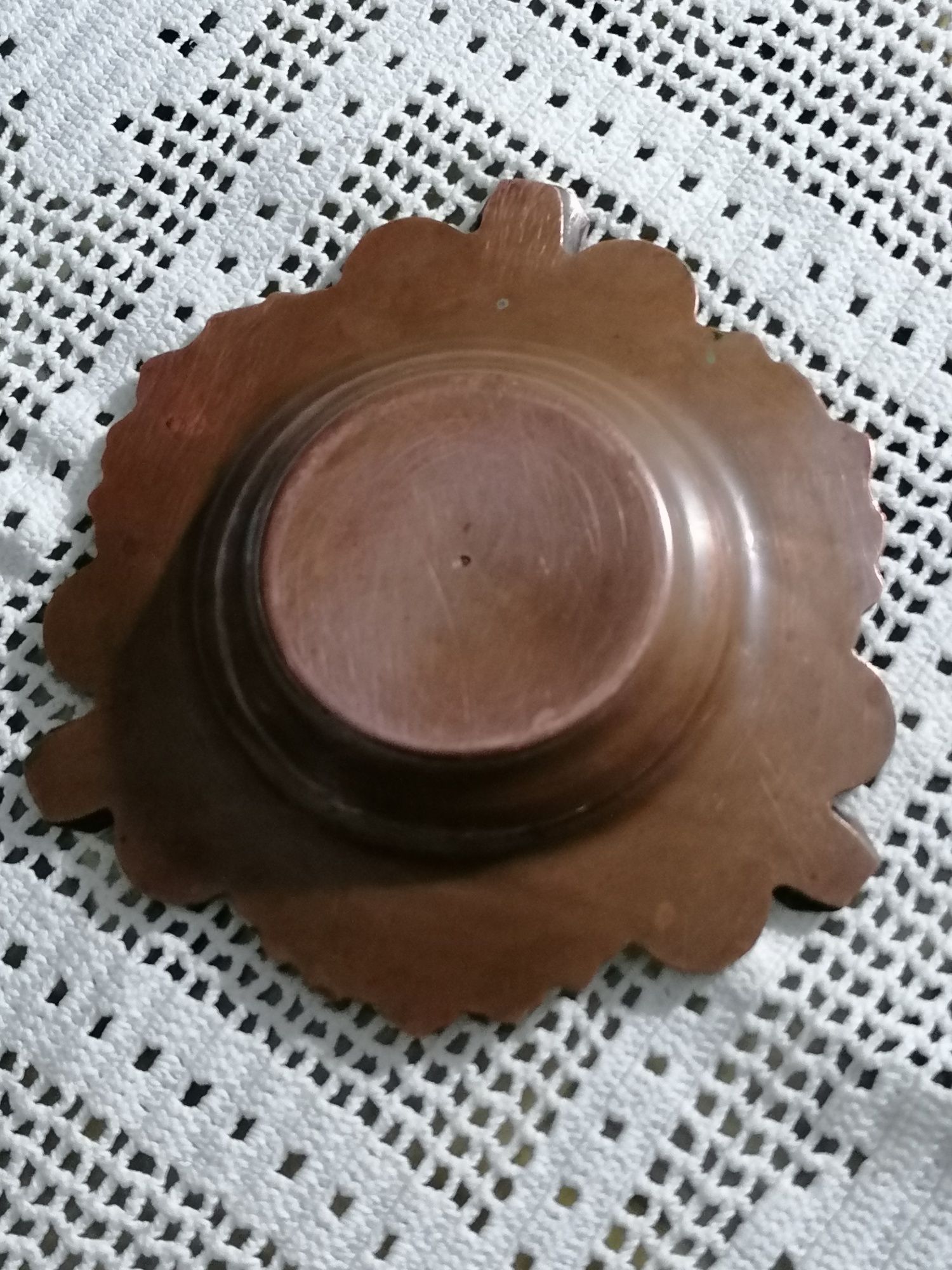 Cinzeiro antiguidade cobre