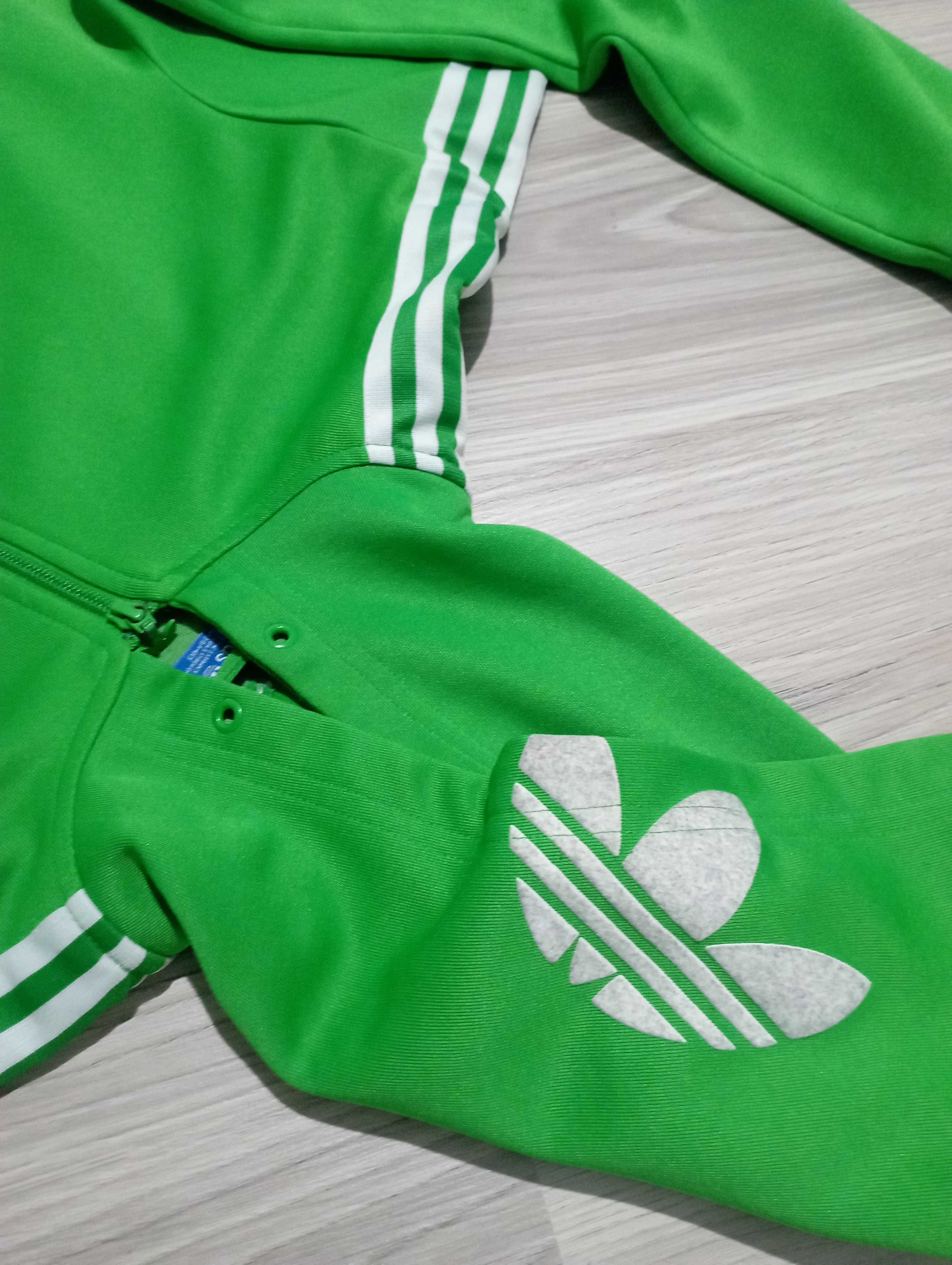 Zielona bluza adidas rozm. M