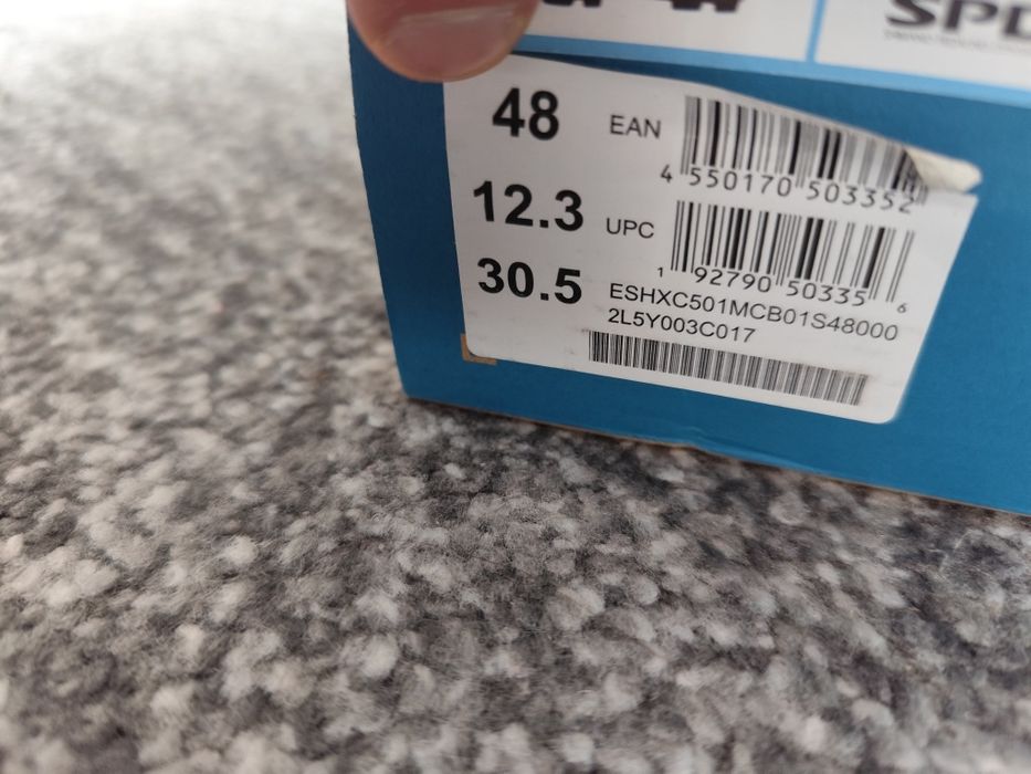 Buty Rowerowe Shimano XC5 Roz 48 30.5cm (realnie 46/47) BOA Gravel MTB