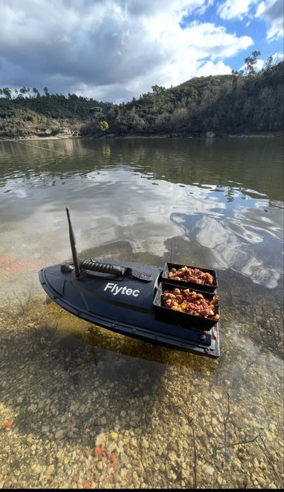Barco flytec de engodagem carpfishing