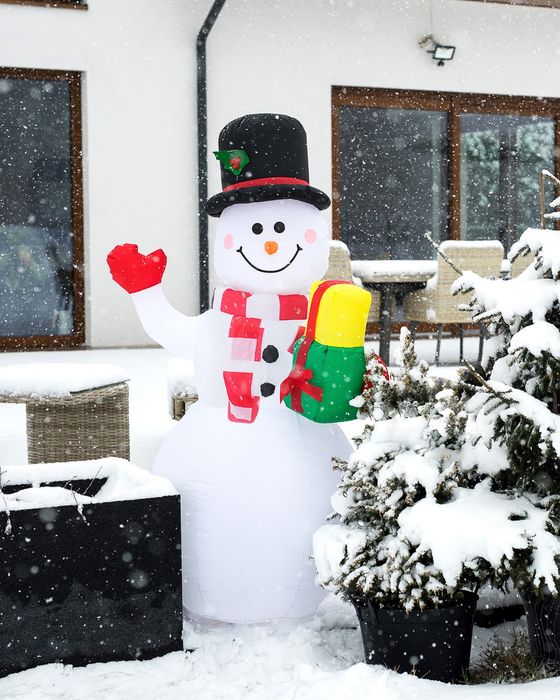 Świąteczny bałwan świecący LED 155cm WYSYŁKA 24H