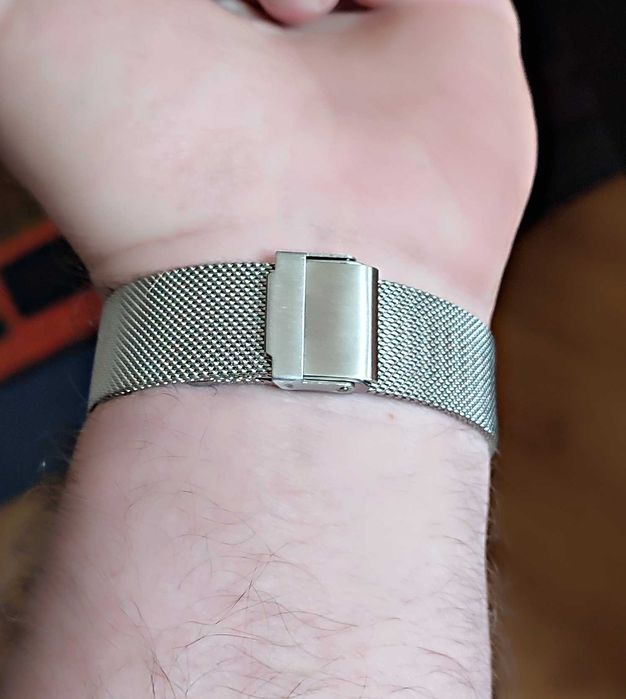 Bransoleta do zegarków, smartwatchy, uniwersalna, 20 mm , Siatka MESH