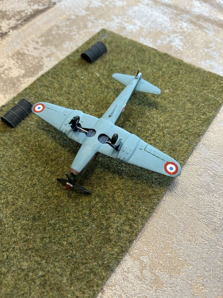 Model myśliwca Caudron C.714 Cyklone w barwach polskich w skali 1:72