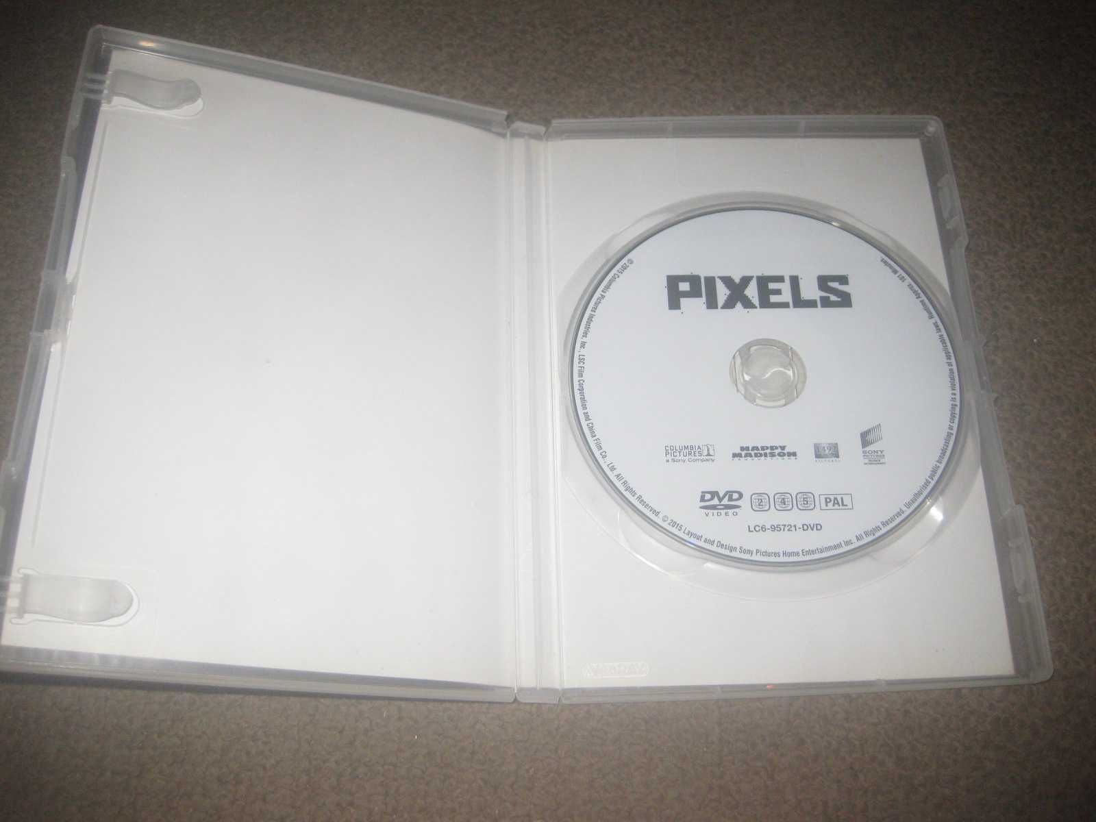 DVD "Pixels" com Adam Sandler