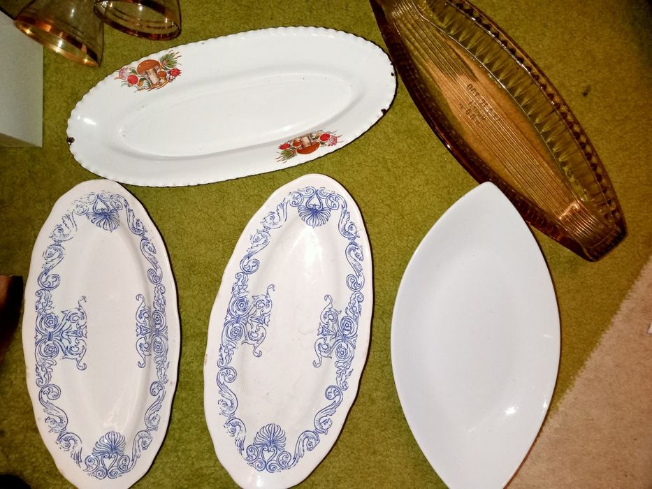 Селедочницы, тарелки