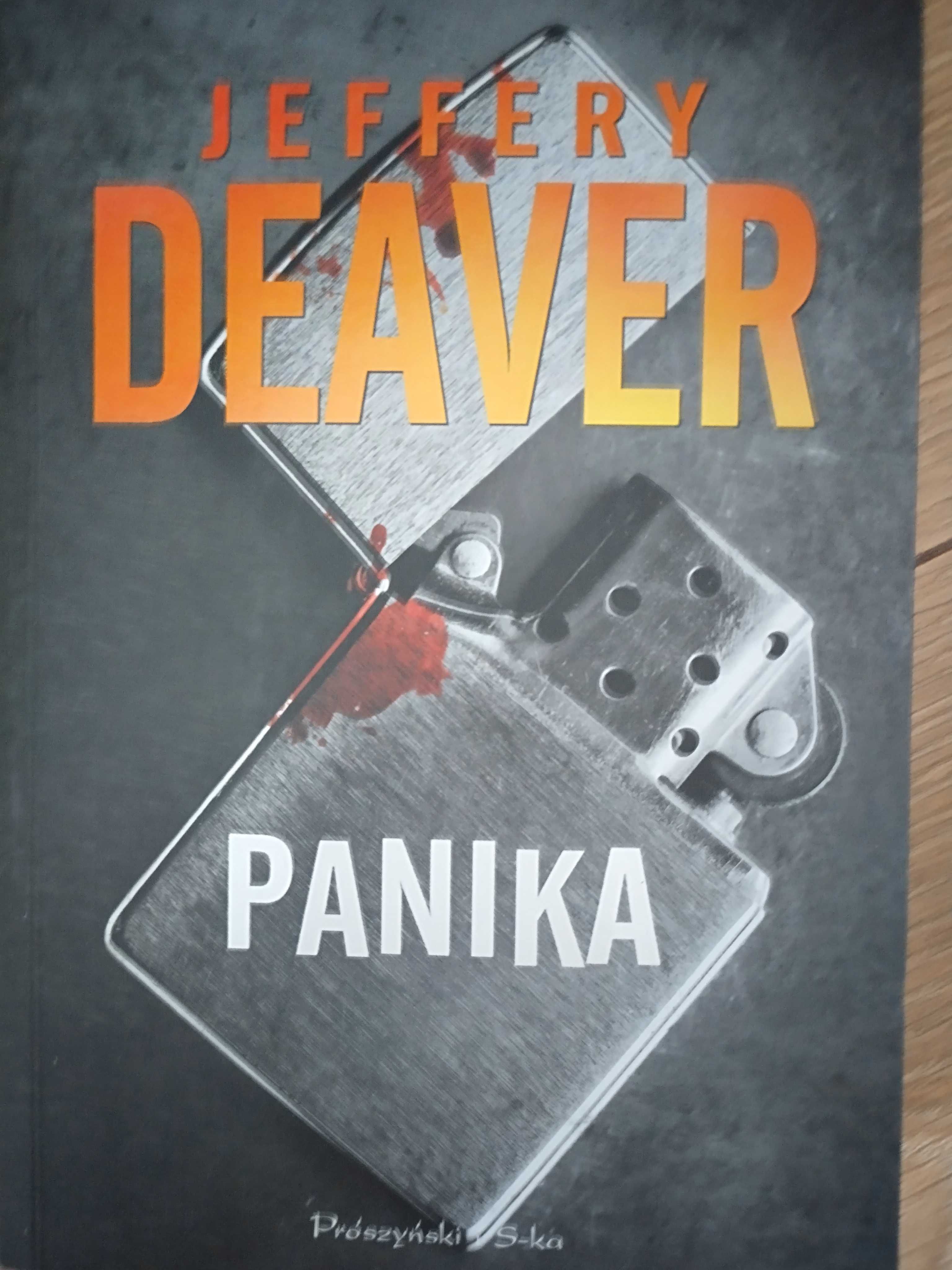 Kryminał pt. Panika - Jeffery Deaver