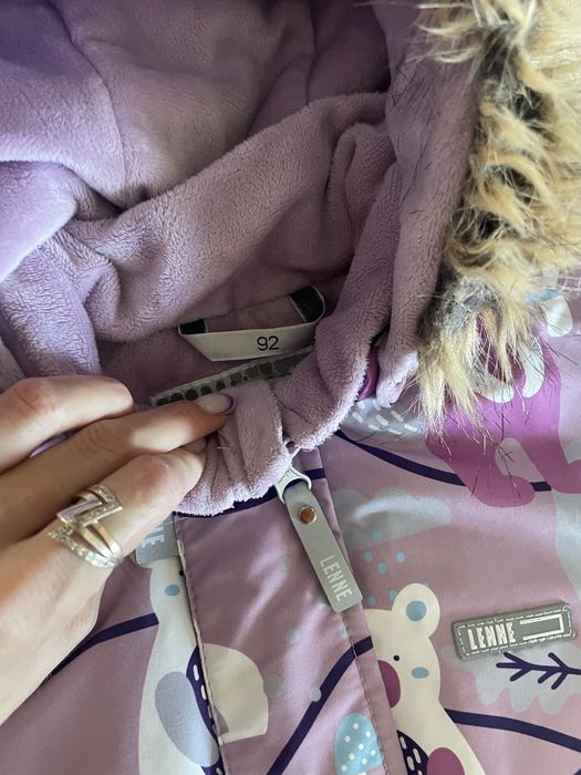 Комбінезон Lenne 92+6 зимовий, зимний костюм, куртка штани комбинезон