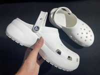 Crocs classic оригинал кроксы белые сандали