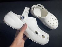 Crocs classic оригинал кроксы белые сандали