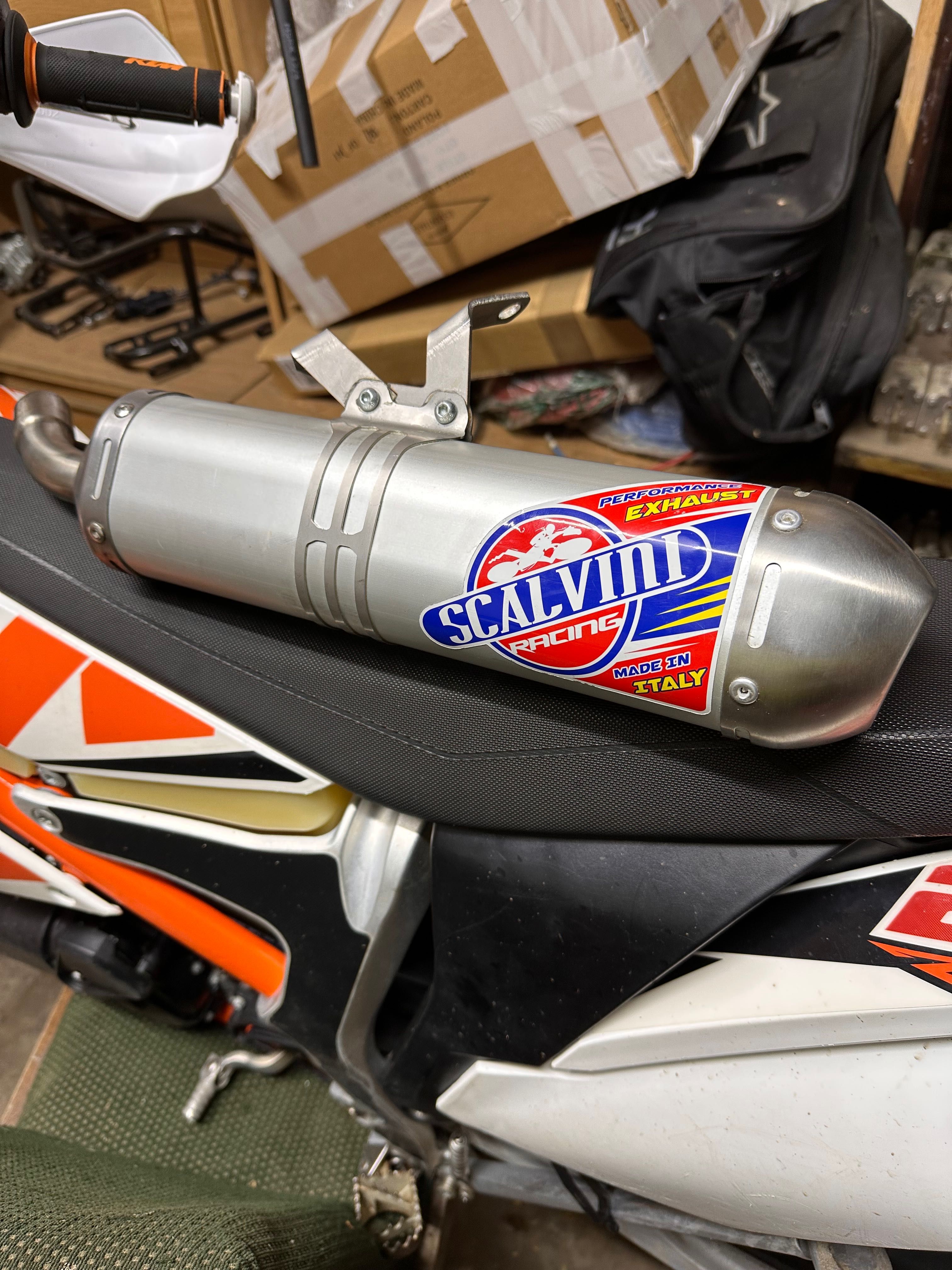 Końcówka wydechu scanvini do Ktm 250R tunning