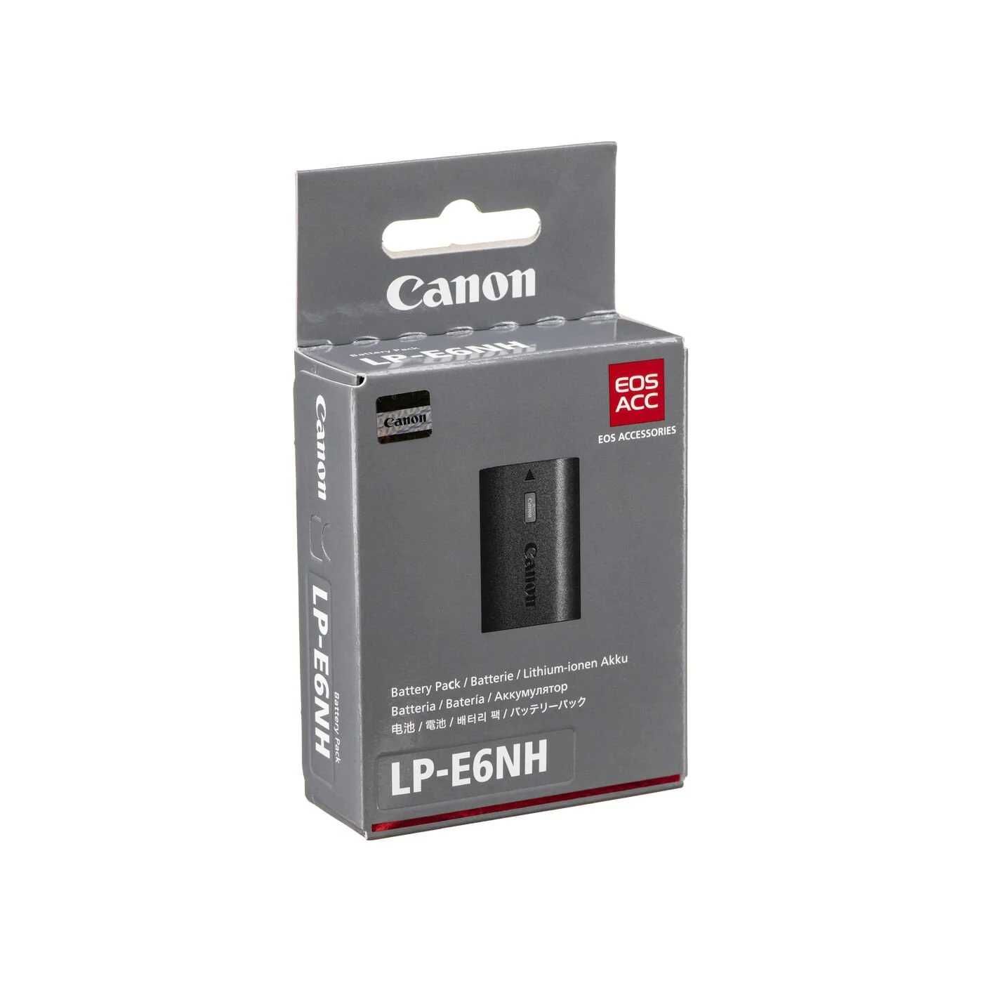 Аккумулятор Canon LP-E6NH - оригинал - Canon R, R5, R6