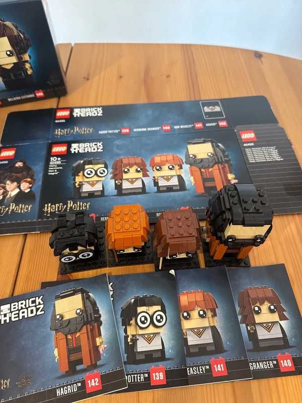 Lego Harry Potter Brickheadz Harry Ron Hermione Hagrid 40495