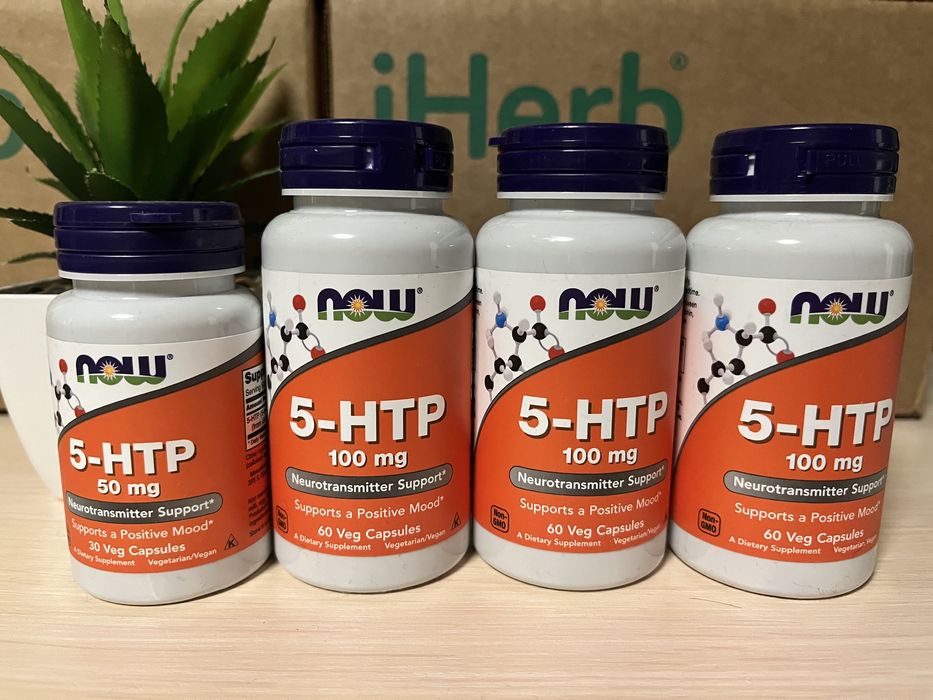 5-НТР, 5-гидрокситриптофан 100мг,60 шт