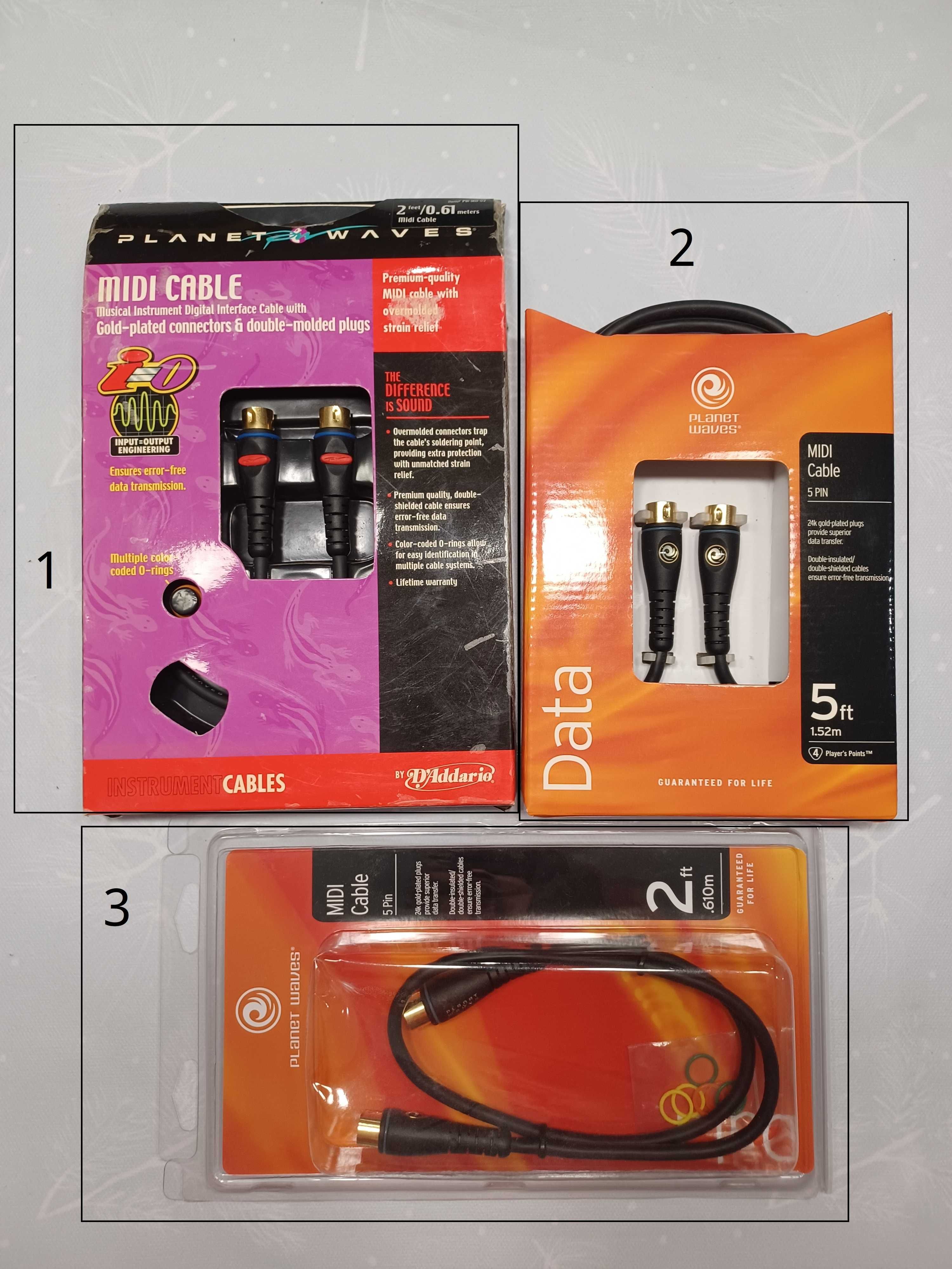 Daddario Planet Waves - Cabo MIDI + Cabo pro snake TPL 1,5 LP
