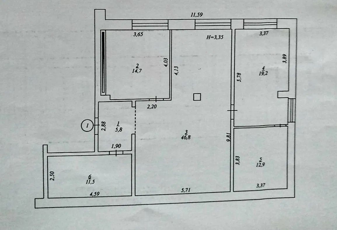 Квартира в клубном доме пр. Карла Маркса (Почтовый) возле Освобождения