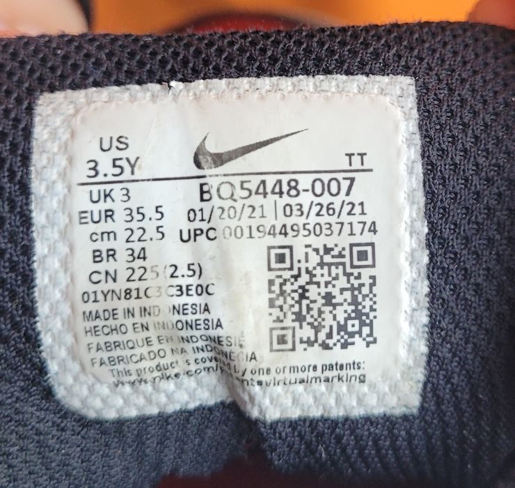 Buty Nike Court Borough Low 2 rozm 35.5