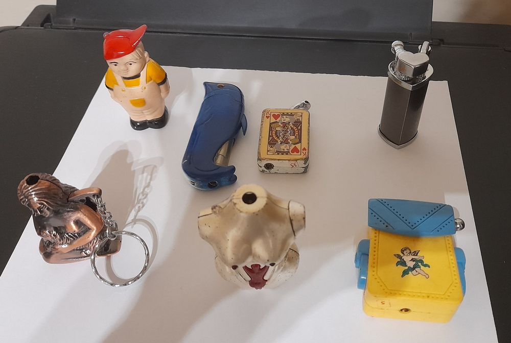Isqueiros vintage vários - ÚLTIMOS DIAS