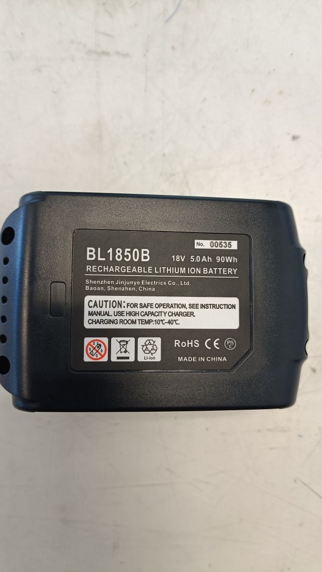 Bateria Li-ion Makita 18V, Bl1850b