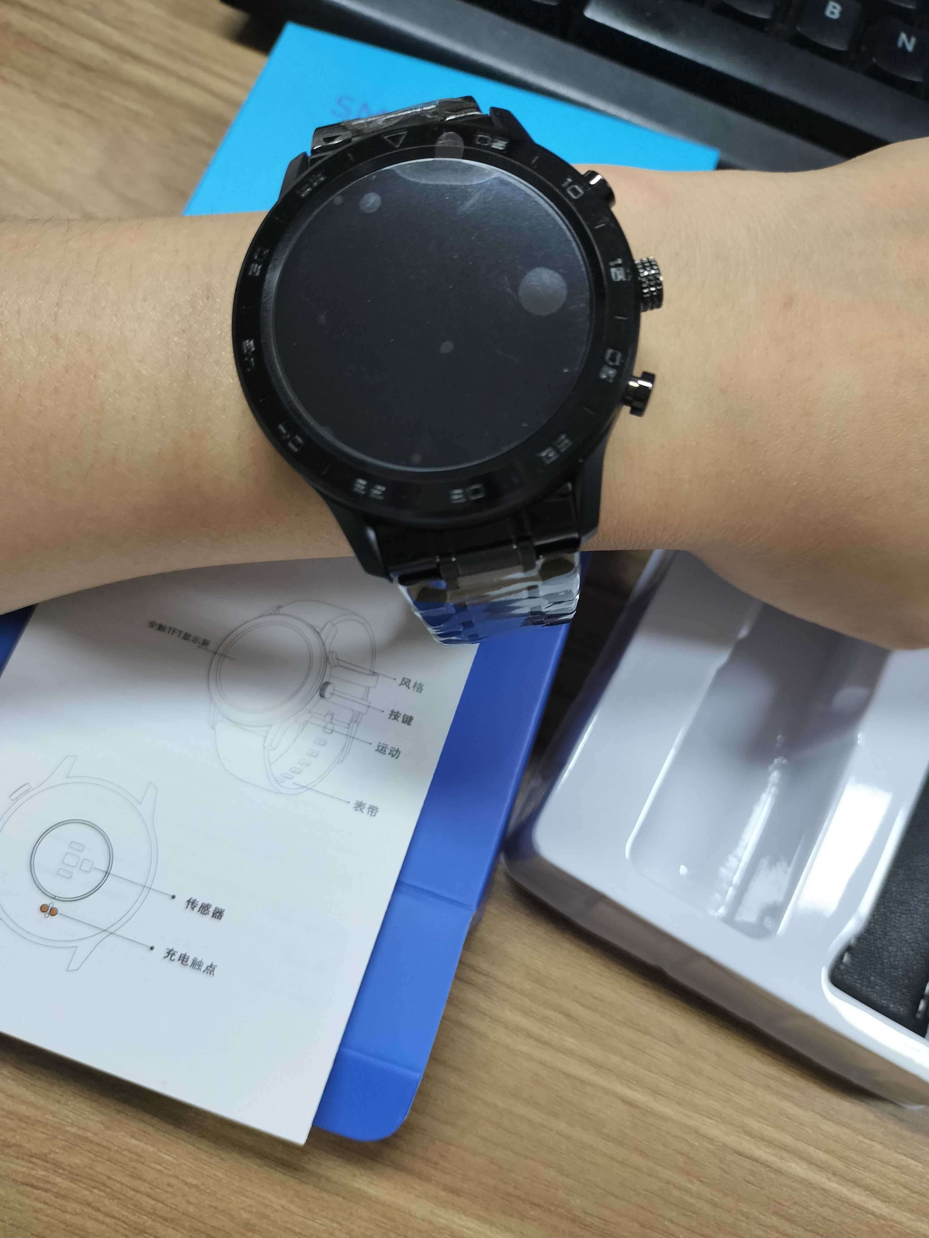 Smartwatch,meski amoled nowosc LIGE 1.39 cala