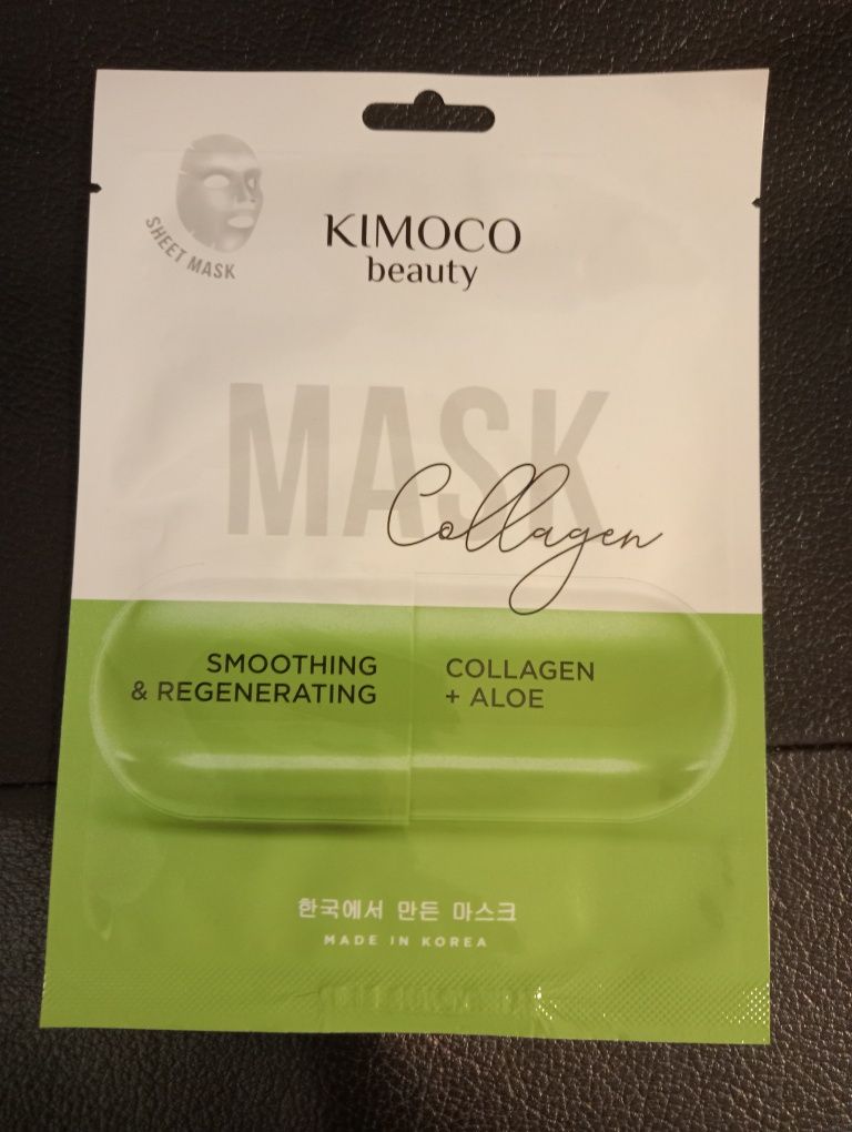 3 maseczki do twarzy w płachcie - 2 x Kimoco beauty + 1