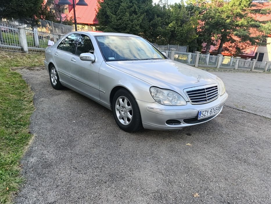 Mercedes 320CDI S-klasa W220 polift 204 km Bez rdzy