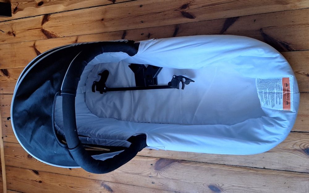 Gondola Valco Snap Duo coal black + adaptery gratis
