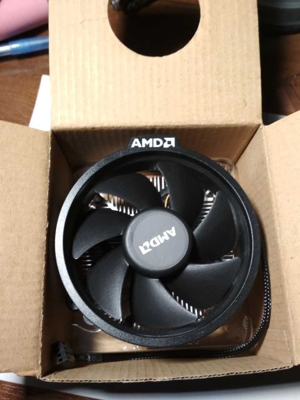 Кулер для процессора 100мм (AMD, АМ4), новий