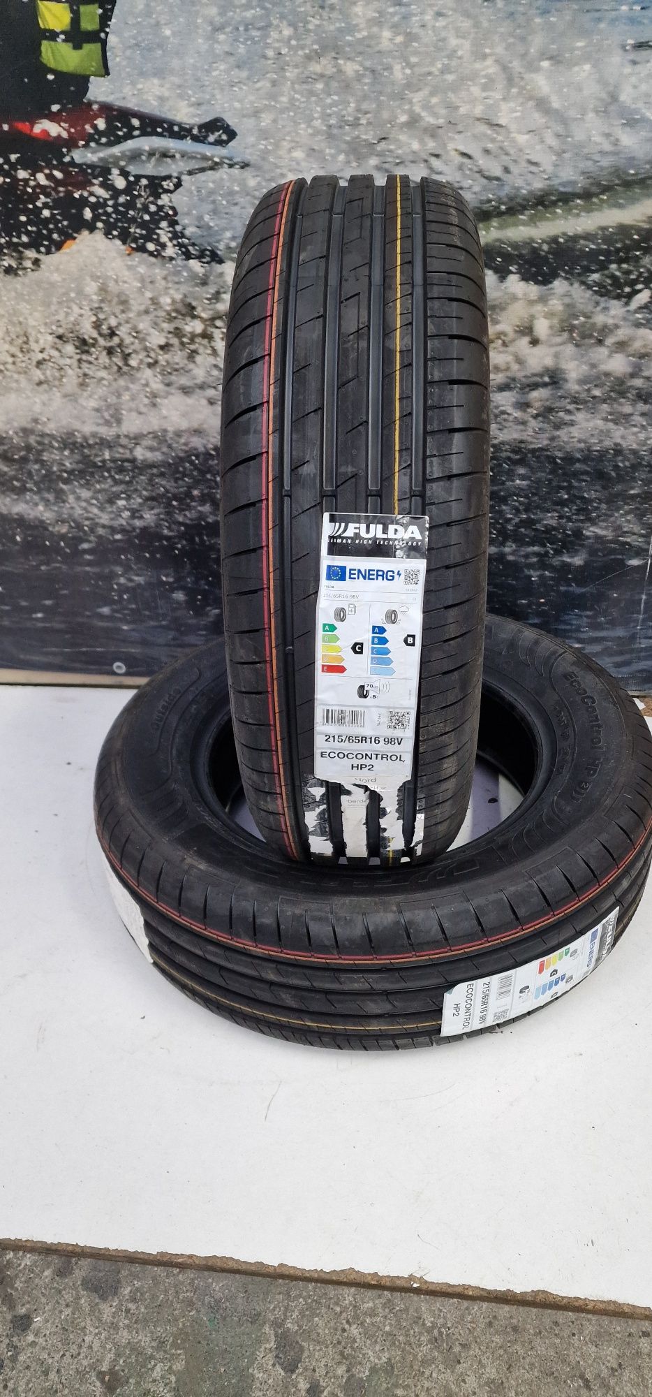 S23 2 x 215/65r16 Fulda EcoControl HP2 98V opony letnie nowe