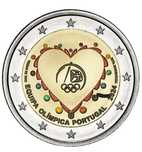 Moeda olimpíada Portugal 2024