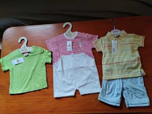 13 peças roupa menino 3 meses