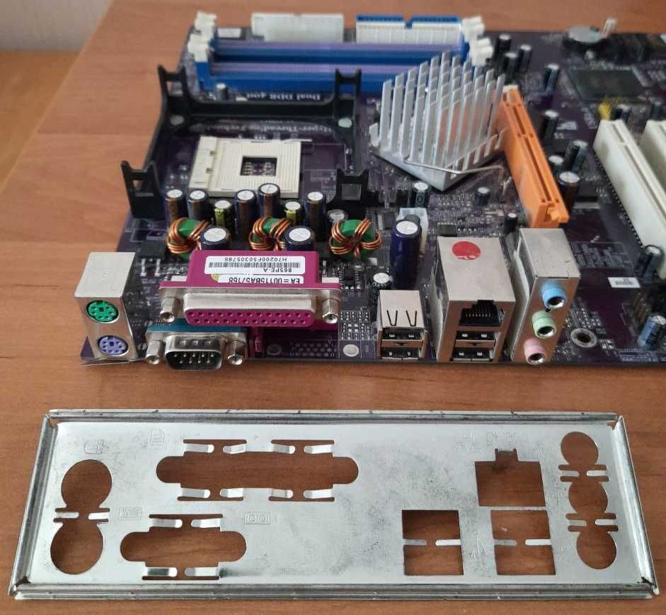 Топ материнська 478 ECS 865PE-A, Albatron PX865PE Lite Pro Тест ОК