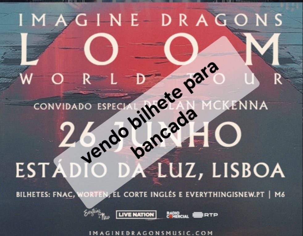 Bilhete Imagine Dragons