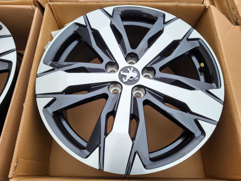 [632] Felgi aluminiowe Peugeot 18 Cali 5x108 Oryginał NOWE OKAZJA ! !